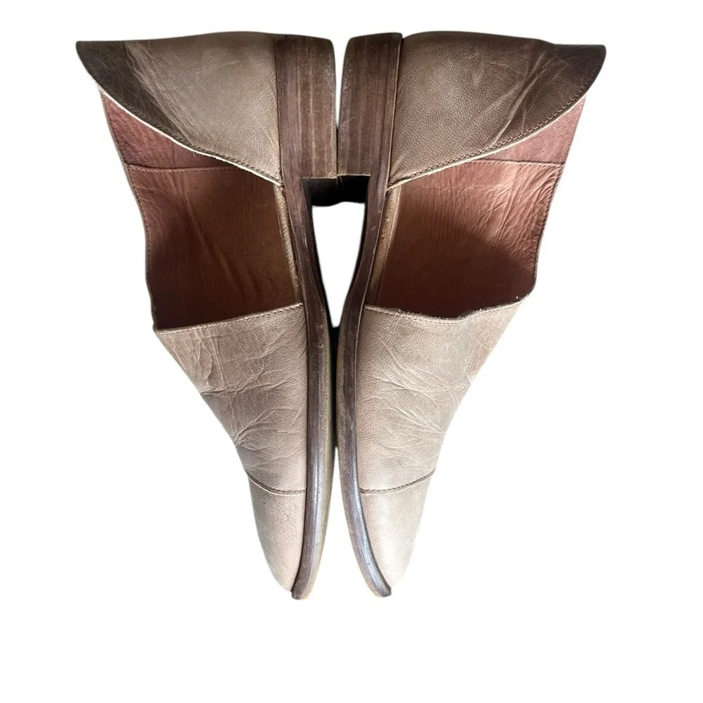 Free People Royale Flats Brown Leather size 36.5/US6